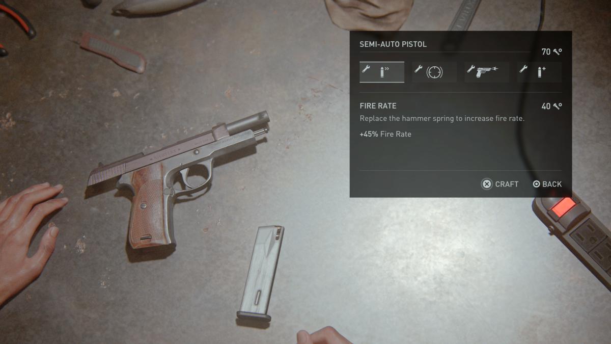 TLOU2 Remastered No Return Semi-Auto Pistol